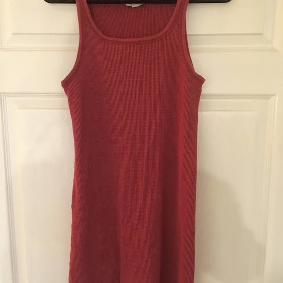 AE Waffle Scoop Neck Bodycon Mini Dress - Picture 2 of 5